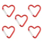 5Pcs Zinc Alloy Spring Gate Rings