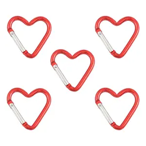 5Pcs Zinc Alloy Spring Gate Rings