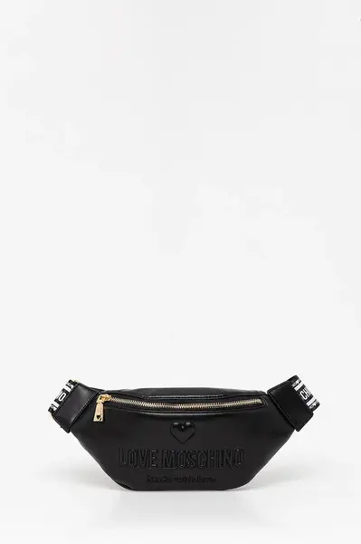 Taštička Love Moschino černá barva, JC4223PP0MKF0000