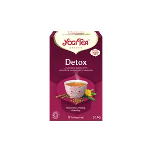 YOGI TEA Detox BIO porcovaný čaj 17 sáčků