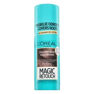 L´Oréal Paris Magic Retouch Spray korektor na odrosty barvených vlasů Cold Brown 75 ml