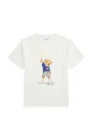 Tričko Polo Ralph Lauren bílá barva, 323979103002