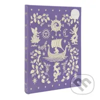 The Reading Room - Odysea -  vyšívaný zápisník s pevnou väzbou