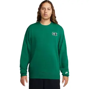 Nike CLUB Pánska mikina, zelená, veľkosť