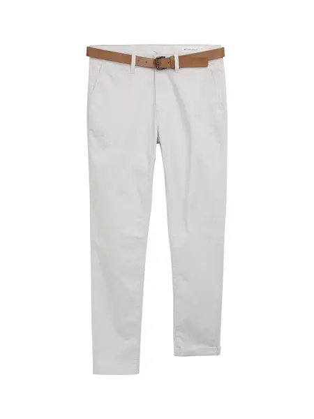 TOM TAILOR DENIM Chino nohavice  biela