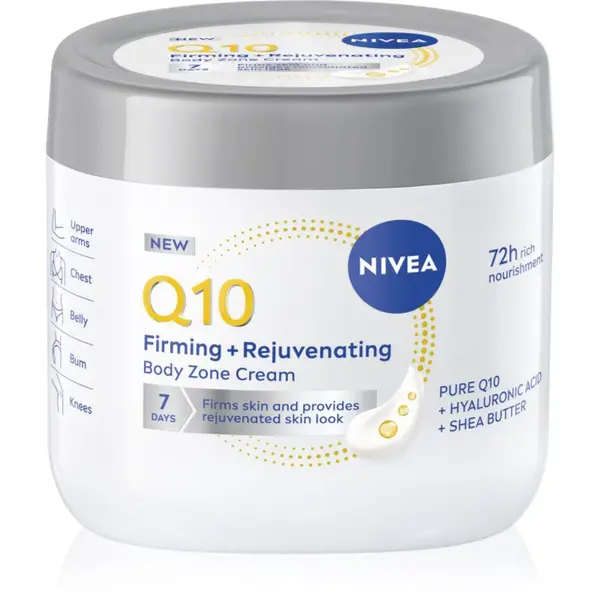 NIVEA Q10 Firming & Rejuvenating zpevňující tělový krém 400 ml