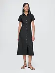 GAP Linen shirt maxi dress - Women's