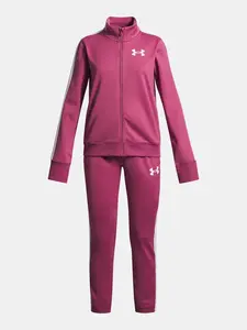 Dívčí souprava Under Armour UA Knit Track Suit-RED - Holky