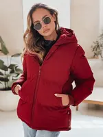 Dámská zimní bunda MISSFROST bordó