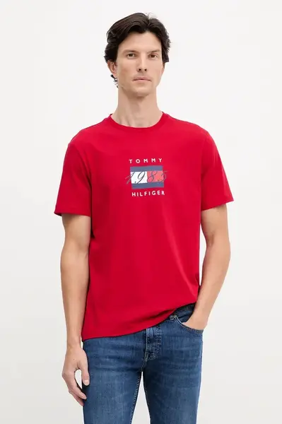 Bavlněné tričko Tommy Hilfiger