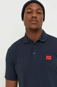 Bavlněné polo tričko HUGO