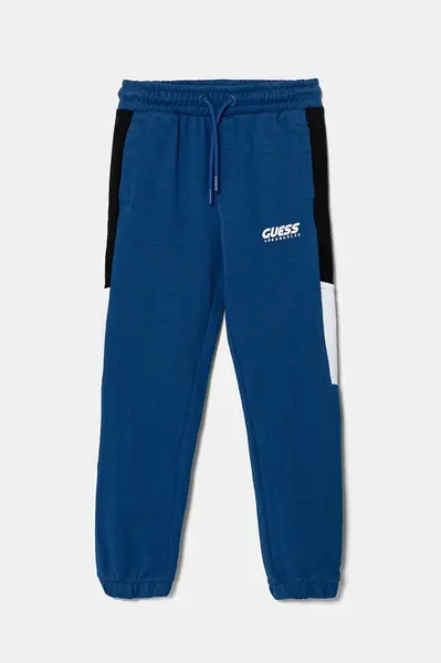 Dětské bavlněné tepláky Guess