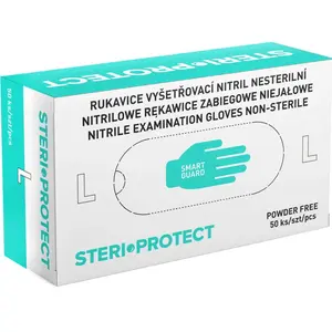 Steriwund Rukavice vyšetřovací nitrilové vel. L nesterilní 50 ks