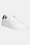 Kožené sneakers boty Calvin Klein LOW TOP LACE UP WOVEN