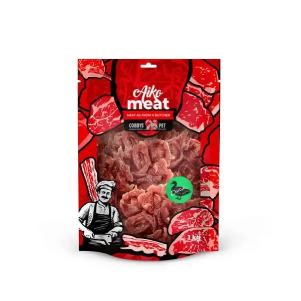 Cobbyspet AIKO Meat měkké kachní kroužky 1kg