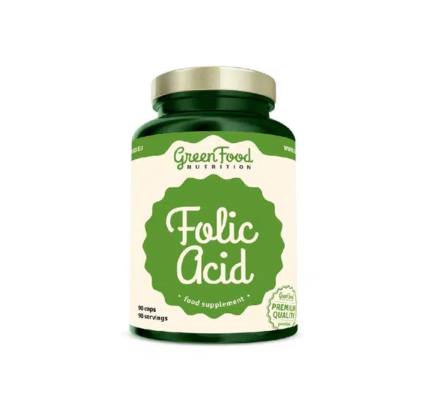GreenFood Nutrition Folic Acid 90 kapslí