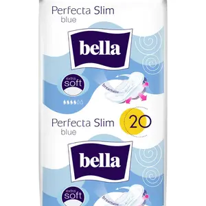 Bella Perfecta Slim Blue hygienické vložky 20 ks