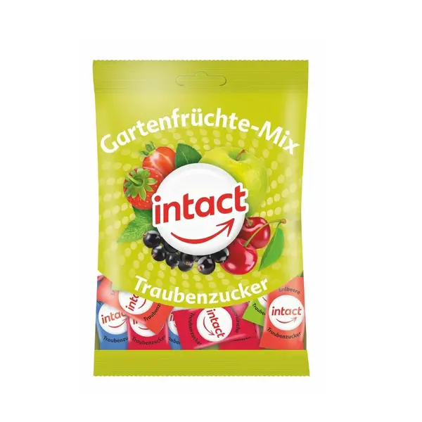 Intact Hroznový cukr Zahradní mix 75 g