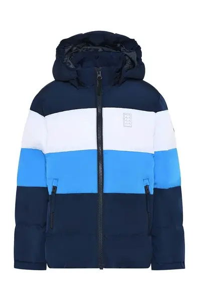 Dětská bunda Lego tmavomodrá barva