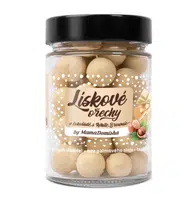 Grizly Lískové ořechy v čokoládě White Brownie by MamaDomisha 180 g