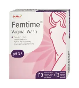 Dr. Max Femtime Vaginal Wash 3x100 ml + 3 aplikátory