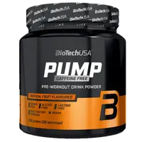 BioTech USA Pump Caffeine Free 330g - tropické ovoce