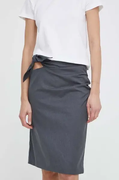 Sukně s příměsí vlny Remain