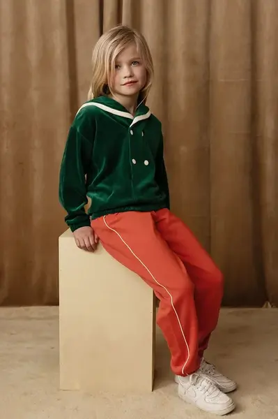 Mini Rodini Dětské tepláky Mini Rodini Plain piping
