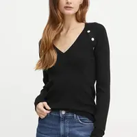 Svetr Liu Jo dámský, černá barva, lehký, WF4011 MS99E