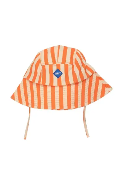 Dětský bavlněný klobouk Tinycottons STRIPES BUCKET HAT