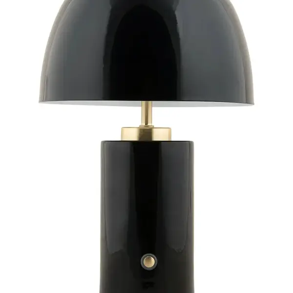 Bezdrátová stolní LED lampa Leitmotiv Freya černá barva
