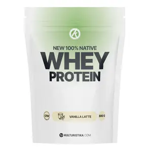 Kulturistika.com New 100% Whey Protein 800g - vanilkové latté
