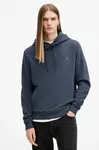 Bavlněná mikina AllSaints RAVEN OTH HOODY pánská, tmavomodrá barva, s kapucí, hladká, M003NZ