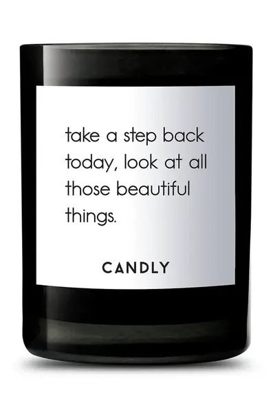 Vonná sójová svíčka Candly Take a step back 250 g