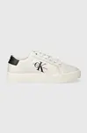 Kožené sneakers boty Calvin Klein Jeans CLASSIC CUPSOLE LACE UP