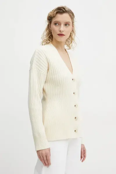 Vlněný svetr Bruuns Bazaar béžová barva, BBW4132