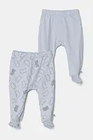 Bavlněné dětské polodupačky United Colors of Benetton 2-pack