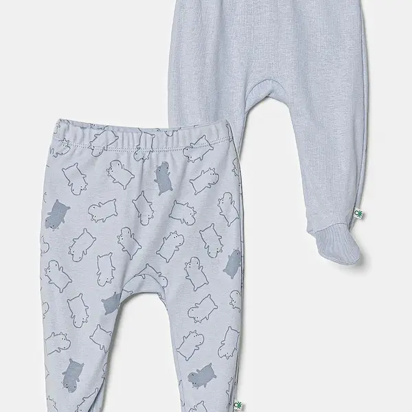 Bavlněné dětské polodupačky United Colors of Benetton 2-pack 3PWB0F009