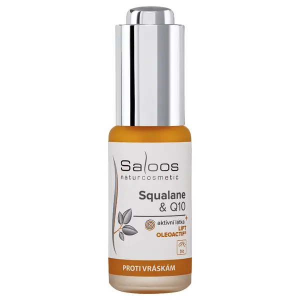 Saloos Bio Rostlinný elixír Squalane & Q10 20 ml