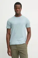 Bavlněné tričko Calvin Klein modrá barva