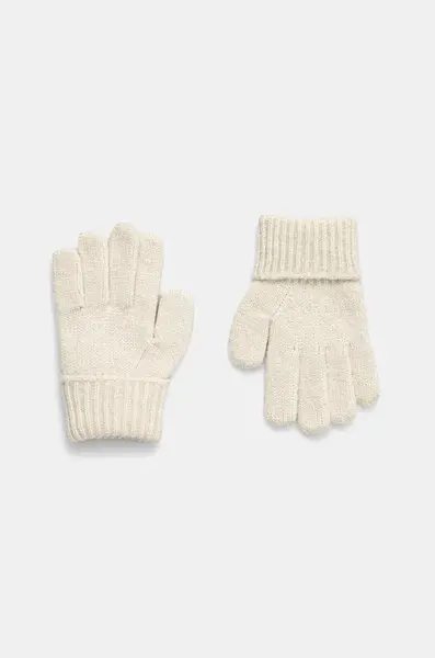 Dětské rukavice Pepe Jeans ZOELOVES béžová barva, PG080084