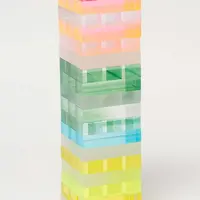 Hra zručnosti SunnyLife Lucite Jumbling Tower