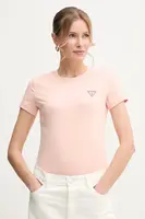 Tričko Guess dámské, oranžová barva, W2YI44 J1314