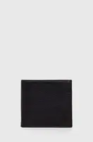 Kožená peněženka Polo Ralph Lauren černá barva, 405914235