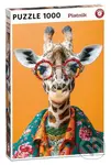 Crazy Giraffe,Crazy Giraffe - puzzle z kategorie Umelecké