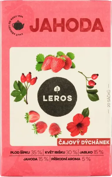 LEROS ČAJOVÁ CHVÍĽKA JAHODA