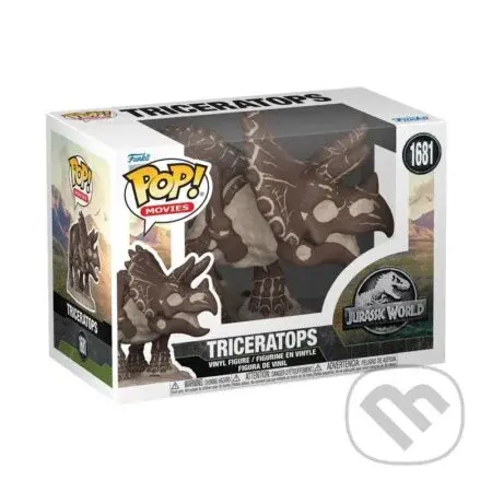Funko POP Movies: Jurassic World - Triceratops (Fossil) #1681