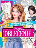 Trendy oblečenie - kniha z kategorie Omalovánky