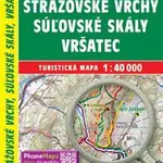 Strážovské vrchy, Súľovské skaly, Vršatec 1:40000 (Turistická mapa 480)