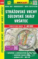 Strážovské vrchy, Súľovské skaly, Vršatec 1:40000 (Turistická mapa 480)